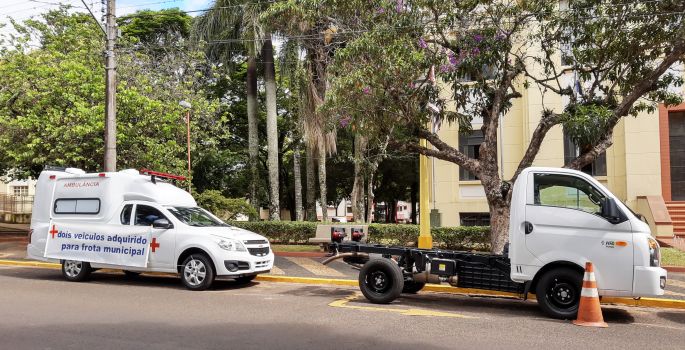 Avaré: Dois novos veículos são incorporados à Frota Municipal
