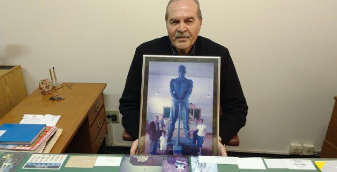 Há 60 anos, economista serviu de modelo para estátua que fica no centro de Avaré