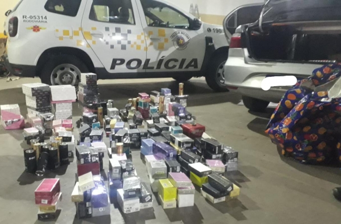 TOR apreende produtos de descaminho na Rodovia Castelo Branco