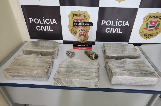 Polícia Civil prende dois homens e apreende 25 Kg de maconha em operação