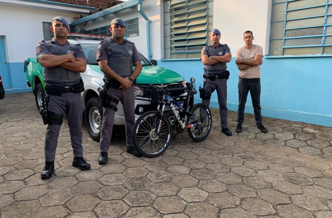 Bicicleta furtada é recuperada e autor do crime preso em flagrante