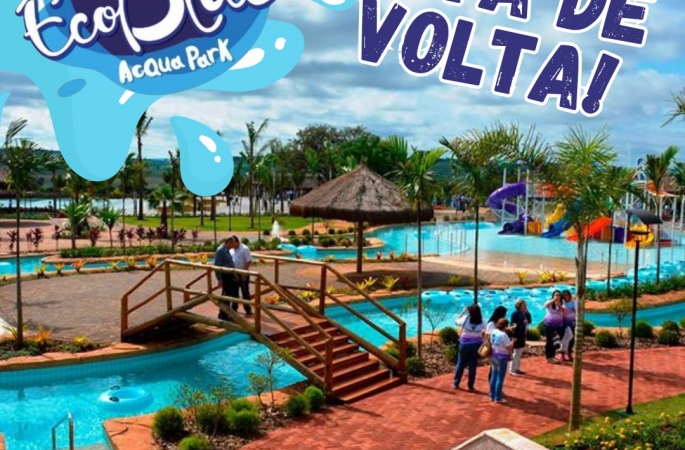 EcoBlue Acqua Park Retoma Atividades a Partir deste Final de Semana