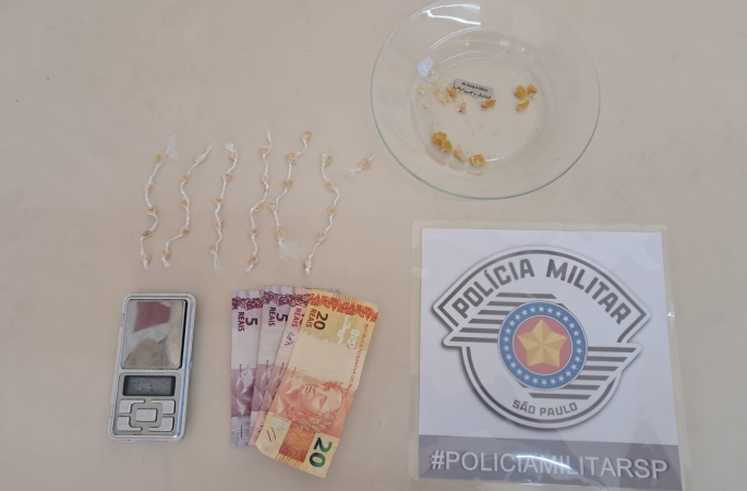 Adolescente é apreendido por tráfico de drogas em Avaré