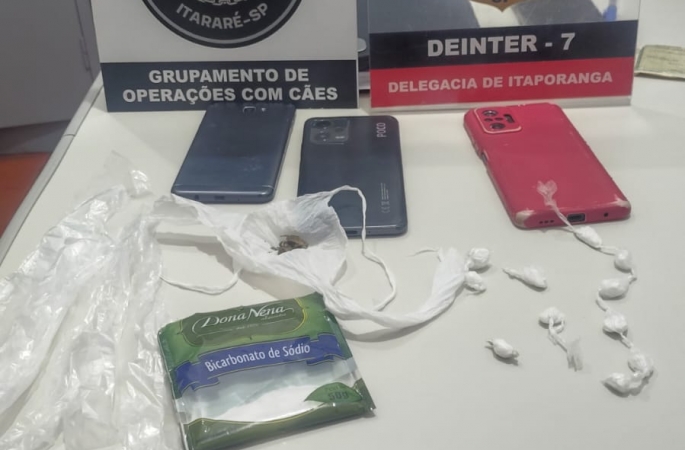 Homem é preso em flagrante com cocaína e maconha após denúncias 