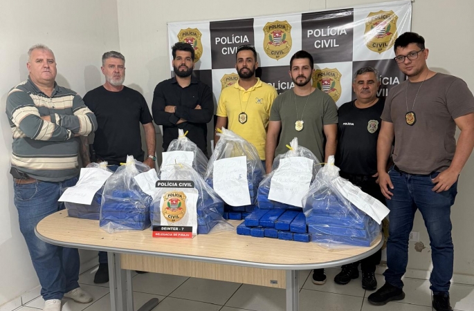Polícia Civil intercepta carregamento de 94 kg de maconha e prende casal em flagrante