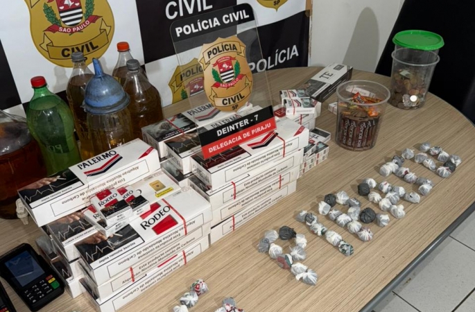 Prisão por tráfico de drogas leva à interdição de bar no centro de Piraju