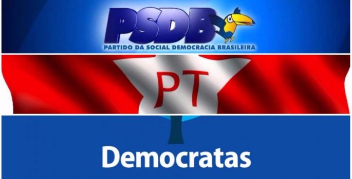 PSDB segue líder; DEM cresce e PT estaciona