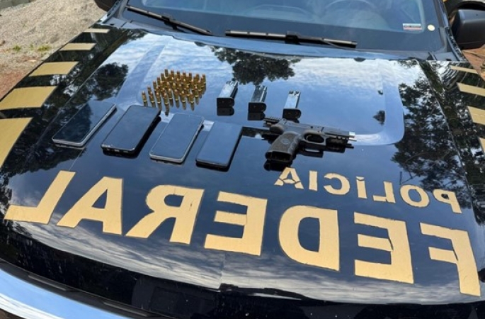 PF investiga empresa de armas em tráfico e de armas no interior de SP