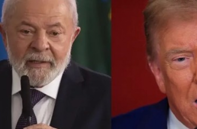  Lula pede retirada de tarifaço a Trump e combina reunião presencial em breve