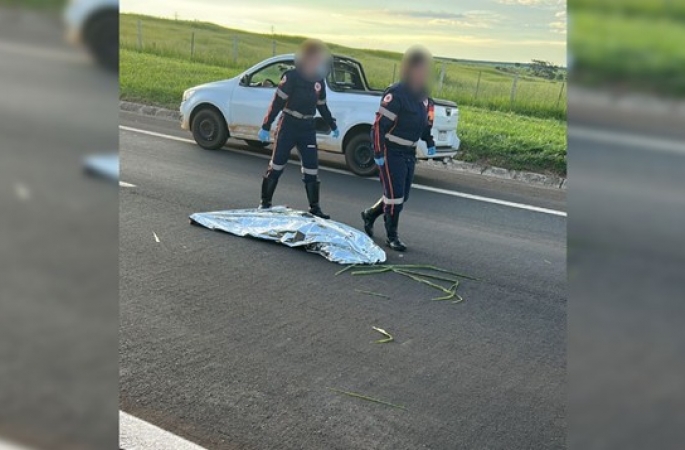 Mulher atropelada em rodovia é declarada morta pelo Samu, deixada na pista e reanimada minutos depois por socorrista