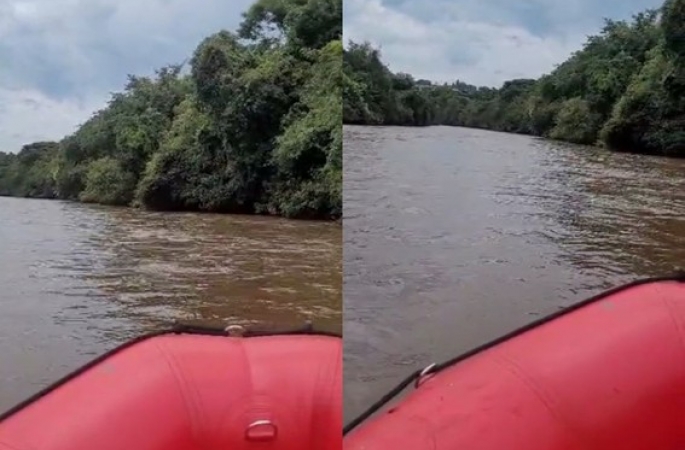 Bombeiros retomam buscas por bebê enquanto mãe permanece presa