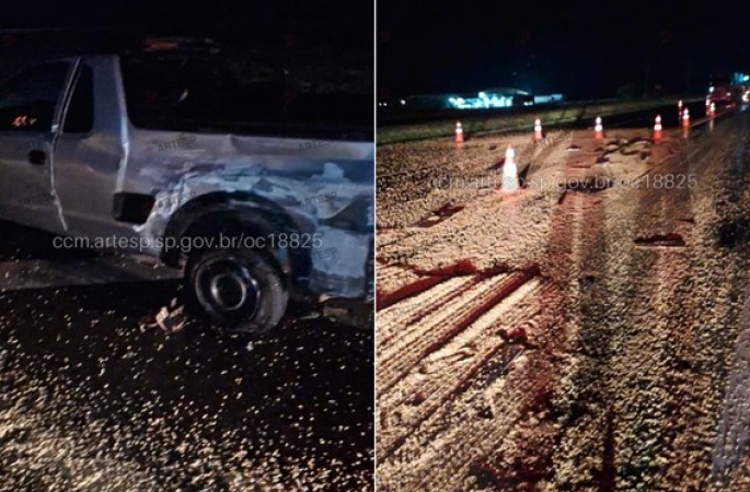 Acidente com três carretas, bitrem e carro interdita a Raposo Tavares no interior de SP