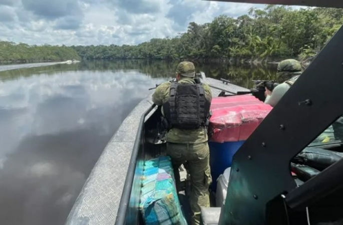 Ação da PF no Rio Mariaé descobre uma das principais rotas do tráfico internacional de drogas