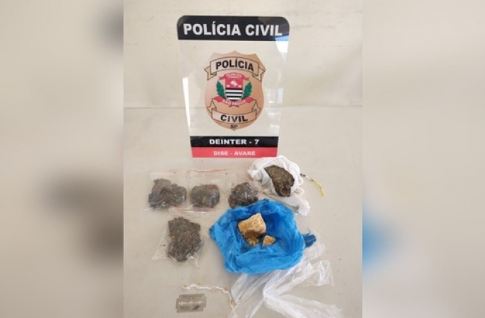 Operação da Polícia Civil prende dupla por tráfico de drogas na Vila Esperança  em Avaré