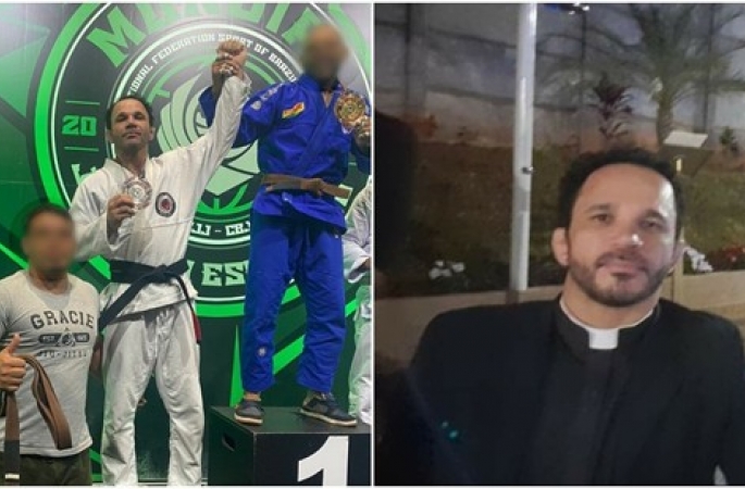 Padre suspeito de agredir idosa durante suposto exorcismo é faixa-preta e vice-campeão no jiu-jítsu