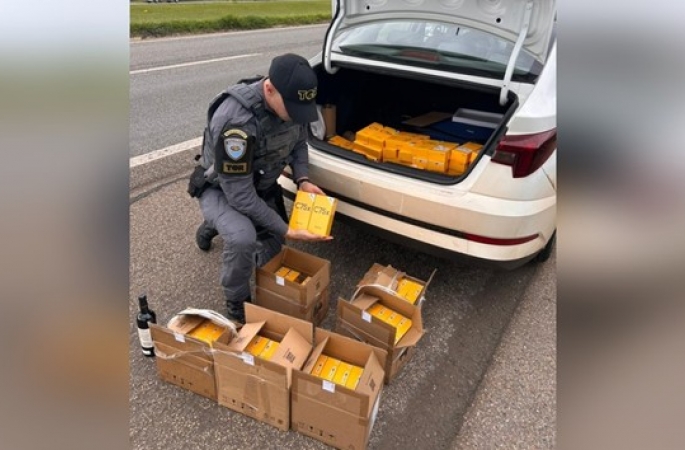 Contrabando na Castello: cigarros, emagrecedores ilegais e cocaína milionária marcam ações recentes da PM Rodoviária