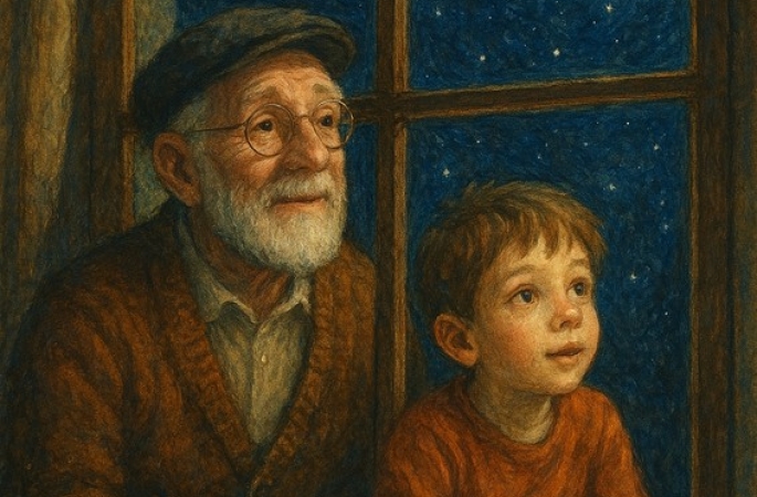 O Homem das Estrelas na Janela