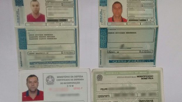 EQUIPE DA TOR APREENDE CNH FALSIFICADAS