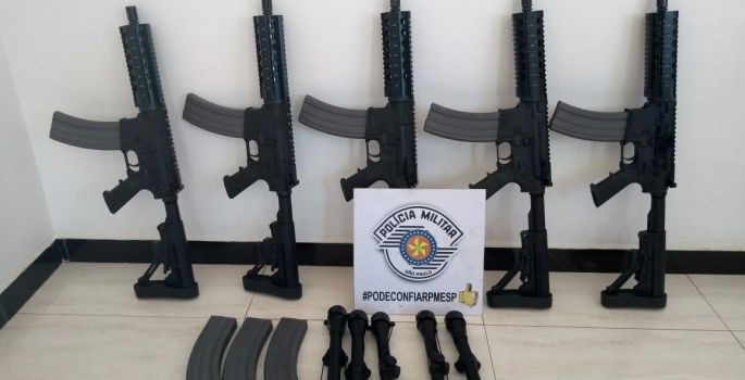 TOR flagra homem com armas que iriam para o RJ