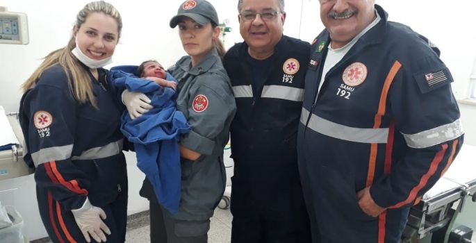 SAMU realiza parto de emergência em Avaré