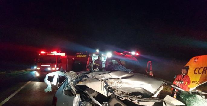 Grave acidente deixa uma pessoa morta na SP- 255 em Avaré