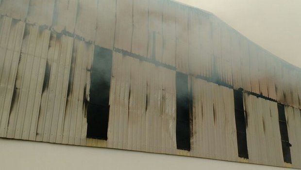 Incêndio destrói depósito de stevia em Taquarituba