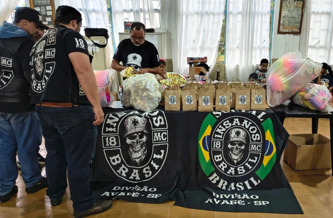 Insanos MC Regional Avaré promove duas ações solidárias em comemoração ao Dia das Crianças