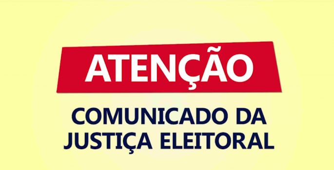 Informe da Justiça eleitoral de Avaré