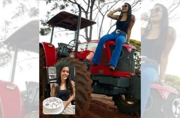 Um dia depois de celebrar aniversário, jovem de 24 anos morre em acidente com trator