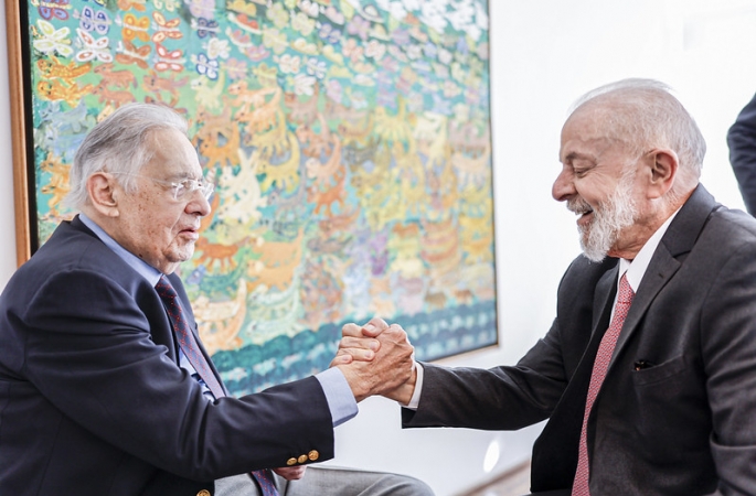 Lula encontra FHC: “Tenho muito carinho por ele”