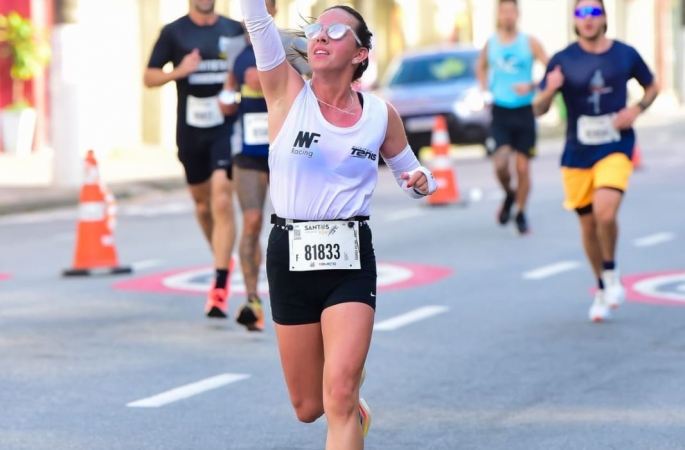 Atleta de Avaré vence corrida de rua organizada pelo Santos