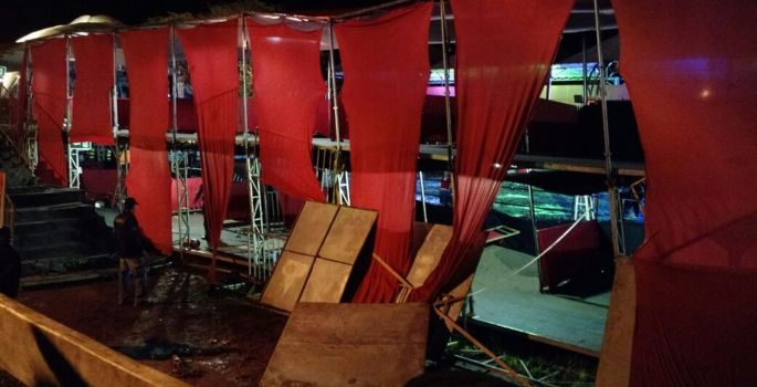 Arandu:Camarote que caiu durante show estava com a capacidade acima da permitida, afirma advogado