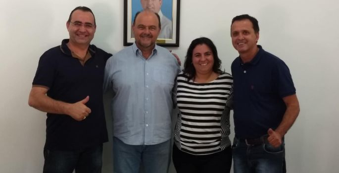 Deputado Ricardo Madalena visita Sincomerciários-Avaré