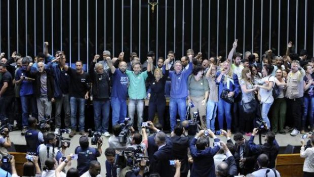 A invasão dos baderneiros