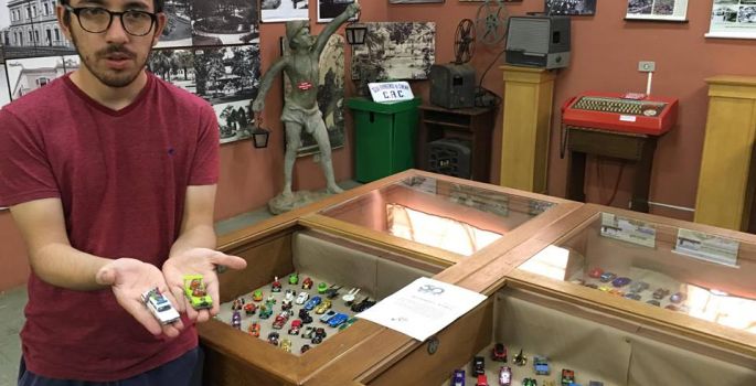 Museu de Avaré exibe coleção de carros em miniatura