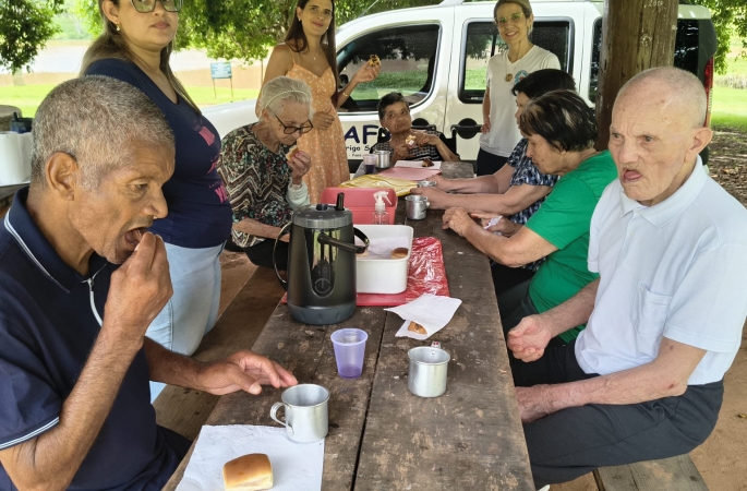 Idosos do RAFA vivenciam manhã de bem-estar, atividade física e convivência em Avaré