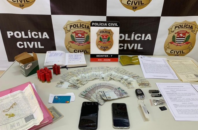 Polícia Civil cumpre mandados de prisão e apreende veículos e valores na Operação “Fim de Jogo”, em Avaré