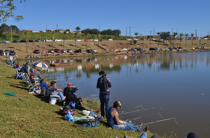 Tradicional evento de pesca no lago “Bertha Bannwart” acontece no dia 14 de setembro