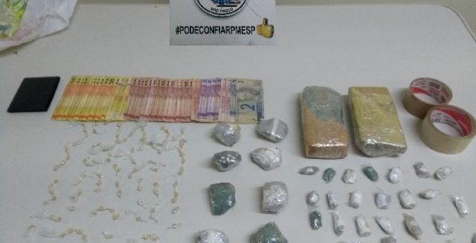 PM prende traficante e procurado pela justiça em Avaré