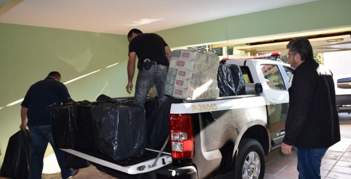 Polícia Civil descobre depósito de cigarros contrabandeados em Avaré