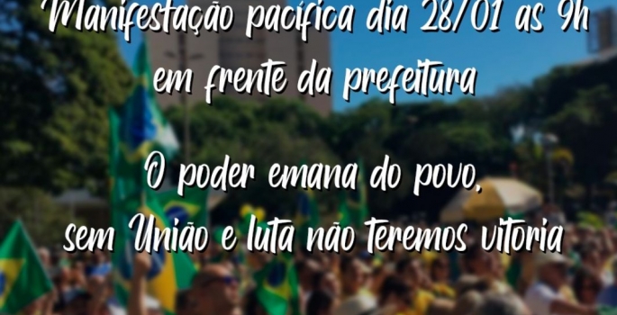 Comerciantes organizam manifesto pela reabertura do comércio em Avaré