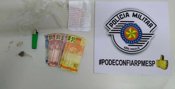 “Menor a serviço do tráfico” é preso pela PM de Avaré