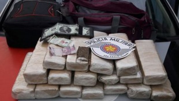 Rapaz é preso com 20 kg de maconha em Itaporanga