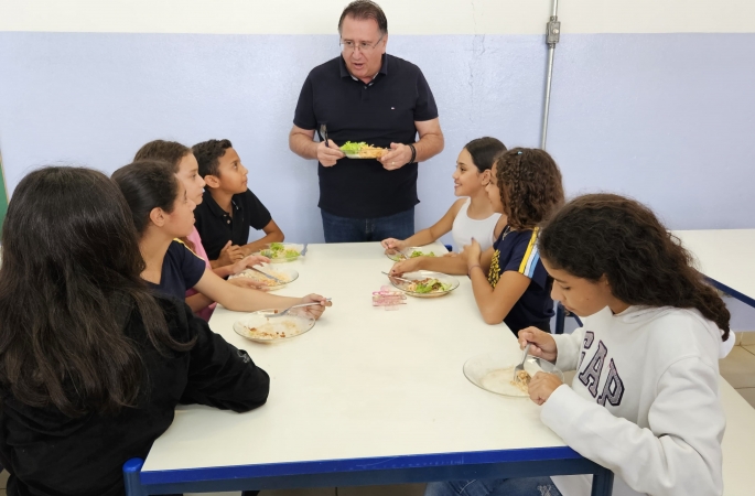 Educação faz apresentação da merenda que será servida em escolas municipais de Avaré