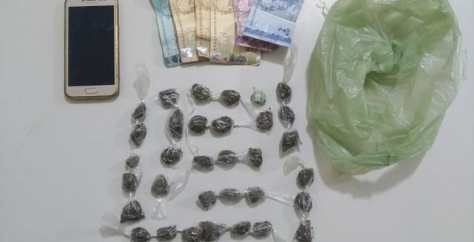 Após denúncia, traficante é preso nas imediações da P-1 de Avaré