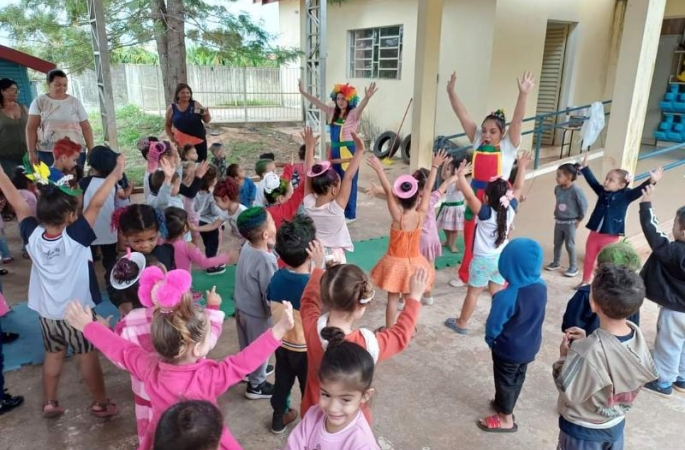 Semana da Criança é comemorada com atividades em escolas municipais