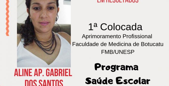 Aluna do Serviço Social é 1ª colocada em aprimoramento da UNESP