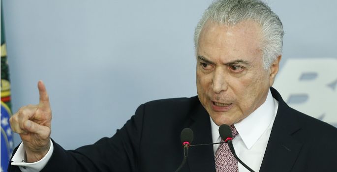 Temer insinua que Janot recebeu dinheiro com delação