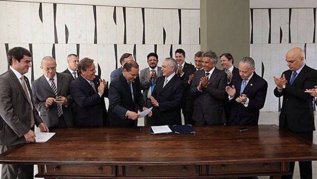 Temer assume a Presidência