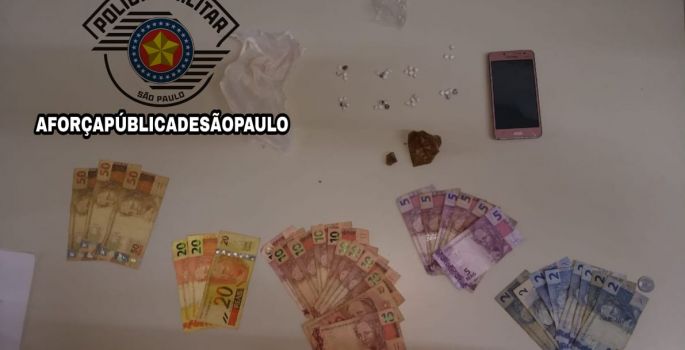 Casal é preso com drogas pelo Jardim Brasil em Avaré